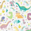 PartyPal Papierové servítky dinosaury 33x33 cm 10 ks PartyPal Papierové servítky dinosaury 33x33 cm 10 ks