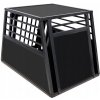 Prepravná klietka pre psa, 77 x 55 x 50 cm, hliníková, grafitová, Kerbl Prepravná klietka pre psa, 77 x 55 x 50 cm, hliníková, grafitová, Kerbl