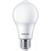 LED žiarovka E27 A60 8W = 60W 806lm 2700K Warm 280° PHILIPS Senzor pohybu a súmraku LED žiarovka E27 A60 8W = 60W 806lm 2700K Warm 280° PHILIPS Senzor pohybu a súmraku