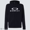Oakley Bark FZ Hoodie 2.0 mikina, čierna/biela XL Oakley Bark FZ Hoodie 2.0 mikina, čierna/biela XL