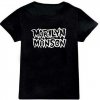 Rock Off Marilyn Manson Classic Logo čierna