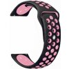 Madvell Športový silikónový remienok čierna s ružovou 22 mm Madvell Športový silikónový remienok čierna s ružovou 22 mm