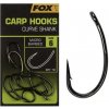 Háček FOX Carp Hooks - Curve Shank 4 - CHK232 Háček FOX Carp Hooks - Curve Shank 4 - CHK232