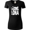 Swimming is in my DNA - Dámske tričko z organickej bavlny Origin (GOTS) - XL ( Čierna ) Swimming is in my DNA - Dámske tričko z organickej bavlny Origin (GOTS) - XL ( Čierna )