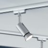 Paulmann URail-koľajnicový bodový svietidlo Pure I, chróm matný, GU10, kov - 95329 Paulmann URail-koľajnicový bodový svietidlo Pure I, chróm matný, GU10, kov - 95329