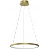Milagro | LED Luster na lanku HOOP LED/27W/230V pr. 50 cm 4000K zlatá | MI2657 Milagro | LED Luster na lanku HOOP LED/27W/230V pr. 50 cm 4000K zlatá | MI2657