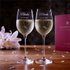 Swarovski Diamante poháre na biele víno Romance s kamienkami 2 x 330 ml Swarovski Diamante poháre na biele víno Romance s kamienkami 2 x 330 ml