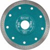 EXTOL INDUSTRIAL kotúč diamantový rezný, turbo Thin Cut, suché aj mokré rezanie, priemer 125 × 22,2 × 1,5 mm, 8703042 8703042