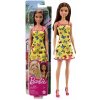 BÁBIKA BARBIE MOTÝLE PLÁŽOVÁ ŽLTÉ ŠATY 30 CM BÁBIKA BARBIE MOTÝLE PLÁŽOVÁ ŽLTÉ ŠATY 30 CM