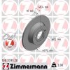 Brzdový kotúč ZIMMERMANN 100.3371.20 Brzdový kotúč ZIMMERMANN 100.3371.20