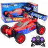 LeanToys Superhrdina Dálkově ovládané RC závodní auto červené LeanToys Superhrdina Dálkově ovládané RC závodní auto červené