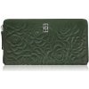 Paolo Peruzzi peňaženka z pravej kože zelená - dámska Paolo Peruzzi peňaženka z pravej kože zelená - dámska