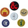 ABYstyle Sada odznakov Dungeons & Dragons - Factions
