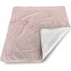 Sablio Deka pre bábätko Ružové lístky - 90x120 cm Sablio Deka pre bábätko Ružové lístky - 90x120 cm