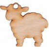 Prívesok na sviečku Ovečka, drevo Prívesok na sviečku Ovečka, drevo
