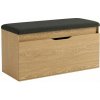 Boximo Tori 100 × 50 × 35 cm hnedý Boximo Tori 100 × 50 × 35 cm hnedý