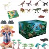 Veľká Súprava Dinosaury KUFRÍK DINOSAURUS PODLOŽKA JURASSIC WORLD figúrky Dino Veľká Súprava Dinosaury KUFRÍK DINOSAURUS PODLOŽKA JURASSIC WORLD figúrky Dino