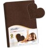 Bellatex froté plachta tmavo hnedá 160x200