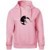 Mačka - Jin jang - Oversized mikina dámská Moon - kratšia + širšia - XL ( Ružová ) Mačka - Jin jang - Oversized mikina dámská Moon - kratšia + širšia - XL ( Ružová )