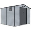 Letoss Záhradný domček MONTREAL 9x8 Light Grey Letoss Záhradný domček MONTREAL 9x8 Light Grey
