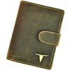 Wild RM-04L-BAW BUFFALO hnedá pánska kožená peňaženka 10 x 12,5 x 2,8 cm Wild RM-04L-BAW BUFFALO hnedá pánska kožená peňaženka 10 x 12,5 x 2,8 cm