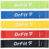 DrFit Odporové gumy na rehabilitáciu, súprava 5 latexových gúm DrFit Odporové gumy na rehabilitáciu, súprava 5 latexových gúm
