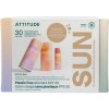 Attitude Oceanly Attitude Oceanly Plastic Free Beauty tónujúci balzam na pery SPF 30 8.5 g + Attitude Oceanly Plastic Free Beauty vyživujúci olej pre zjednotenie farebného tónu pleti 8,5 g + Attitude Attitude Oceanly Attitude Oceanly Plastic Free Beauty tónujúci balzam na pery SPF 30 8.5 g + Attitude Oceanly Plastic Free Beauty vyživujúci olej pre zjednotenie farebného tónu pleti 8,5 g + Attitude