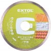 Extol Craft 108831 Kotúč rezný diamantový plný, 115mm Extol Craft 108831 Kotúč rezný diamantový plný, 115mm