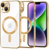 Techsuit Luxury Crystal MagSafe kryt na iPhone 14 Plus – zlatý Techsuit Luxury Crystal MagSafe kryt na iPhone 14 Plus – zlatý