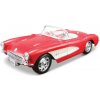 Maisto 1957 Corvette, červená, stavebnice auta, 1:24 Maisto 1957 Corvette, červená, stavebnice auta, 1:24