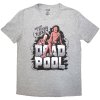 Marvel tričko Deadpool Plucked Turkey Šedá L Marvel tričko Deadpool Plucked Turkey Šedá L