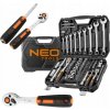 NEO TOOLS Nástrčné Kľúče 82 ks 1/4, 1/2 CrV Sada Náradia Kufor NEO TOOLS Nástrčné Kľúče 82 ks 1/4, 1/2 CrV Sada Náradia Kufor