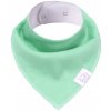 SIMED Bavlnený podbradník s nepriepustnou PUL vrstvou, green SIMED Bavlnený podbradník s nepriepustnou PUL vrstvou, green
