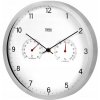 Nástenné hodiny 30 cm s teplomerom a vlhkomerom Nástenné hodiny 30 cm s teplomerom a vlhkomerom