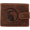 Pánska kožená peňaženka hnedá - Delami Elmar Kozoroh hnedá Pánska kožená peňaženka hnedá - Delami Elmar Kozoroh hnedá