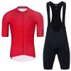 HOLOKOLO Cyklistický krátky dres a krátke nohavice - VICTORIOUS ELITE - čierna/červená HOLOKOLO Cyklistický krátky dres a krátke nohavice - VICTORIOUS ELITE - čierna/červená