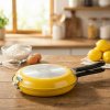 TESCOMA Presto Yellow 26 cm žltá - nepriľnavá dvojstranná panvica na palacinky a omelety TESCOMA Presto Yellow 26 cm žltá - nepriľnavá dvojstranná panvica na palacinky a omelety