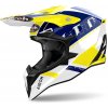 přilba WRAAAP Feel, AIROH (lesklá žlutá/modrá, vel. M) 2025 přilba WRAAAP Feel, AIROH (lesklá žlutá/modrá, vel. M) 2025
