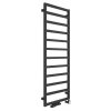 Vodný kúpeľňový radiátor Sapho 529 W 500 x 1350 mm čierny Vodný kúpeľňový radiátor Sapho 529 W 500 x 1350 mm čierny