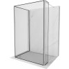 MEXEN/S - Kioto Sprchová zástena WALK-IN 90 x 80 x 30, čierny vzor, chróm 800-090-080-221-01-70-030 MEXEN/S - Kioto Sprchová zástena WALK-IN 90 x 80 x 30, čierny vzor, chróm 800-090-080-221-01-70-030