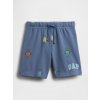 GAP Baby kraťasy French Terry Tmavomodrá 3YRS GAP Baby kraťasy French Terry Tmavomodrá 3YRS