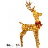 MagicHome LED dekorácia jeleň, kov/motúz, 230xLED teplá biela, výška 1,2m MagicHome LED dekorácia jeleň, kov/motúz, 230xLED teplá biela, výška 1,2m