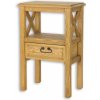 Drewmax SN703 nočný stolík, jasný vosk Drewmax SN703 nočný stolík, jasný vosk