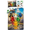 Halantex · Bavlnené posteľné obliečky LEGO Ninjago - 100% bavlna - 70 x 90 cm + 140 x 200 cm Halantex · Bavlnené posteľné obliečky LEGO Ninjago - 100% bavlna - 70 x 90 cm + 140 x 200 cm