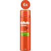 Gillete Fusion gél 6x200ml Sensitive Gillete Fusion gél 6x200ml Sensitive