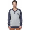 HORSEFEATHERS LUKE SWEATER (blue melange) HORSEFEATHERS LUKE SWEATER (blue melange)
