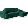 Rohová rozkladacia sedačka Modenza - zelená Kronos Strana: Pravá Rohová rozkladacia sedačka Modenza - zelená Kronos Strana: Pravá