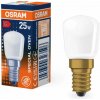 Osram Špeciálna žiarovka do rúry T26, E14, 25 W, 140 lm, 2700 K, opálová Osram Špeciálna žiarovka do rúry T26, E14, 25 W, 140 lm, 2700 K, opálová