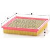 Vzduchový filter MANN-FILTER C 24 100 Vzduchový filter MANN-FILTER C 24 100