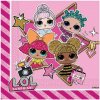 Procos Servítky - LOL Glitterati 33 x 33 cm 20 ks Procos Servítky - LOL Glitterati 33 x 33 cm 20 ks
